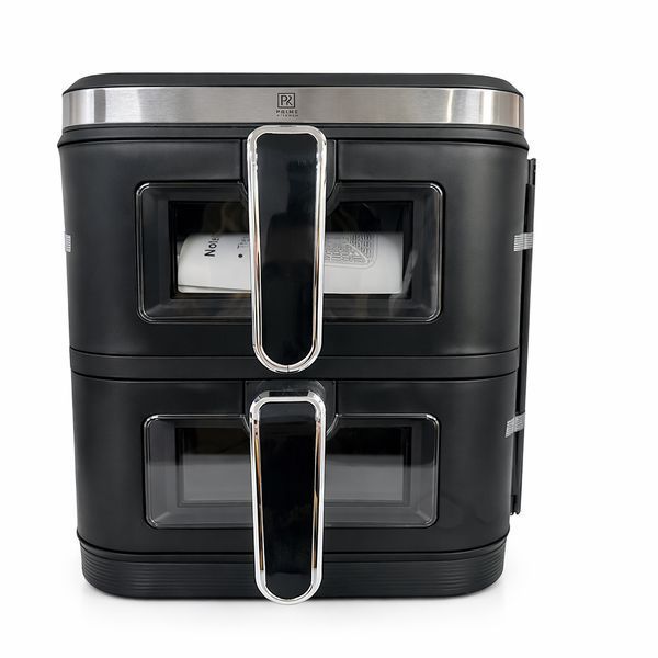 Аерогриль подвійний Prime Kitchen AF960AP, 15 л, 4400 Вт, з двома незалежними камерами, цифрове керування AF960AP фото