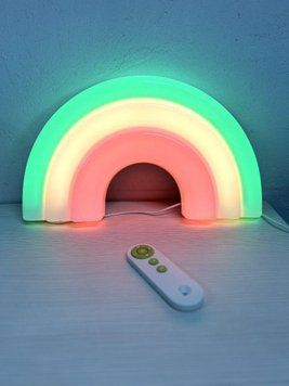 Неоновий світильник на стіну нічник декоративний NEON неонова лампа на стіну Веселка NEON42 фото