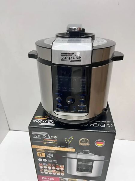 УЦІНКА! Містка мультипіч Zepline ZP-125 аерофритюр з чашею 7 л регулюванням температури 29 програм (пошкодження ручки3557) 3557 фото