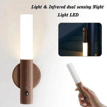 Лампа, світильник LED з датчиком руху та вбудованим акумулятором на 500Mah Induction lamp AND850 фото