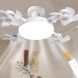 Світлодіодна стельова люстра-вентилятор AY1053/LED лампа з вентилятором у патрон/Стельовий світильник-вентилятор 60W AY1053 фото 8
