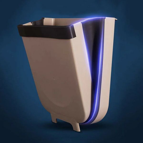 Складаний сміттєвий контейнер на двері Kitchen Wet garbage FLEXIBLE BIN, розкладний FLEXIBLE фото