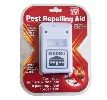 Ультразвуковий відлякувач шкідників PEST REPELLING AID 1818 NN1818 фото