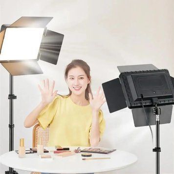 Світлодіодна панель Camera light RL-900 лампа для відео та фото 3000k-6500k з пультом ДК RL900 фото