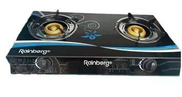 Плита Rainberg RB-2231 газова плита настільна плита на 2 конфорки туристична плита портативна плита газ RB2231 фото