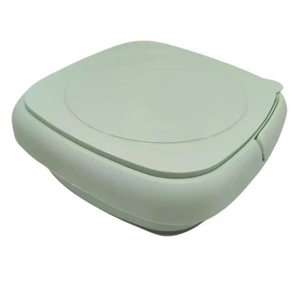 УЦЕНКА! Портативна складна пральна машина Mini Folding Washing Machine 11 л, з функцією віджиму (Погане пакування 3420) MF3420 фото