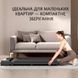 Складана бігова доріжка YXT003 3-в-1 Walking Pad, до 150 кг, 10 км/год, з пультом, LED-дисплеєм, зона бігу 107&times;40 см YXT003 фото 3