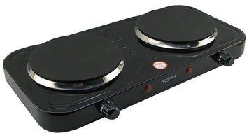 Електроплита дискова 2-конфоркова Rainberg RB-999 2400 Вт RB999 фото