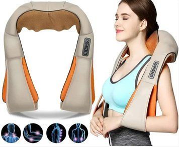 УЦІНКА! Роликовий масажер для спини та шиї Massager of Neck (Плохе паковання 3394) MFN3394 фото