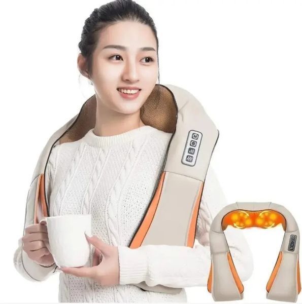 УЦІНКА! Роликовий масажер для спини та шиї Massager of Neck (Плохе паковання 3394) MFN3394 фото