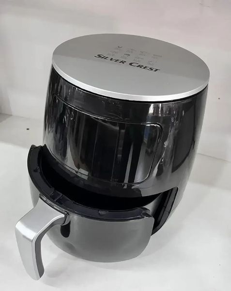 УЦІНКА! Аерофритюрниця цифрова безоливна фритюрниця 6 літрів SILVER CREST S-18 2400W (Плохе паковання 3453) S3453 фото