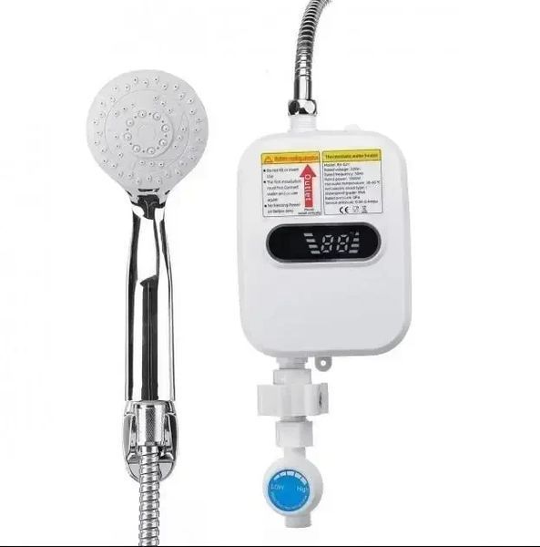 УЦІНКА! Проточний миттєвий водонагрівач міні бойлер Delimano з LCD RX-021 (Плохе паковання 3570) RX3570 фото