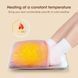 Портативна фланельова грілка для ніг з електричним підігрівом Foot warmer XL-997 Килимок з USB підігрівом XL997 фото 6