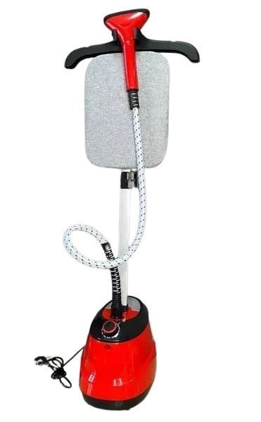 Відпарювач вертикальний для одягу Garment Steamer 2000W Червоний Паровий прас для всіх типів тканини GS200 фото