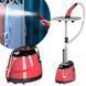 Відпарювач вертикальний для одягу Garment Steamer 2000W Червоний Паровий прас для всіх типів тканини GS200 фото 1