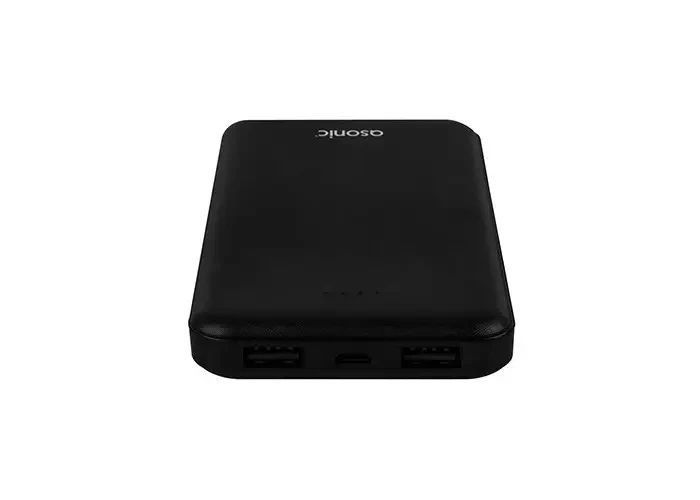 Повербанк Asonic AS-P10 10000 mAh 2*USB Чорний ASP10 фото