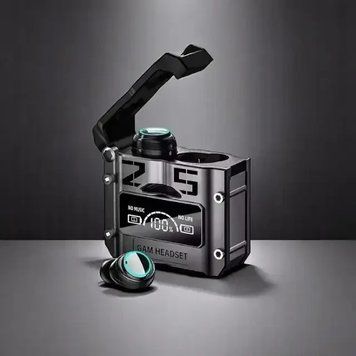УЦІНКА! Бездротові Bluetooth-навушники 3 механічні M25&nbsp;армовані (Плохе паковання 2999) M3276 фото
