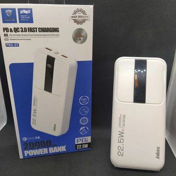 Power Bank Inkax PBQ-07 20000mAh QC3.0 22.5W PBQ07 фото