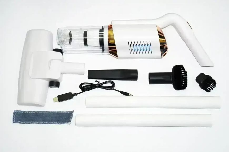 УЦІНКА! Акумуляторний пилосос без мішка Vacuum Cleaner 2000mAh 120 Вт (Плохе паковання 3539) 3539 фото