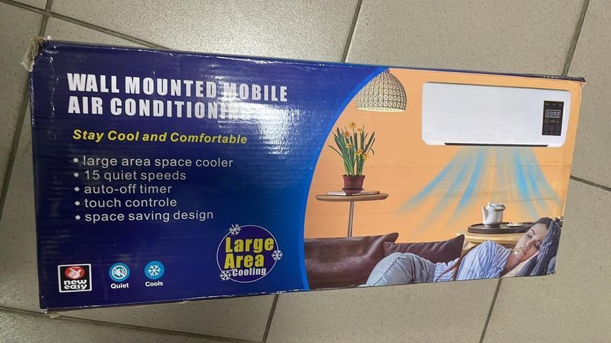 УЦІНКА!Настінний нагрівач Wall Air Cooler з пультом &mdash; потужність 1500 Вт, для кімнати до 20 м2 (Плохе паковання 3154) WA3154 фото