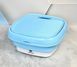 Портативна складана 8 ЛІТРОВ міністиральна машина Folding Washing Machine блакитна RD1005 фото 3