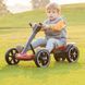Дитячий електромобіль Go-Kart/Червоний Електрокарт з EVA колесами/Малюнок швидкість 6 км/год HL-B6 REDHLB6 фото 3