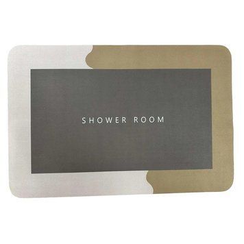 Універсальний антиковзний килимок для ванної Shower Room 40х60 см колір коричневий BROW4060 фото