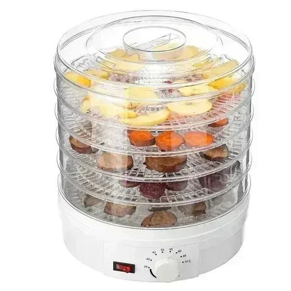 УЦІНКА! Сушильний апарат для фруктів, овочів, дегідратор Zepline 029 (Плохе паковання, пошкодження кришки 3525) 3552 фото