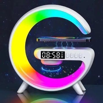 УЦІНКА! Розумний Нічний світильник G63 з Bluetooth (Не працює бездротова зарядка 3208) G3208 фото