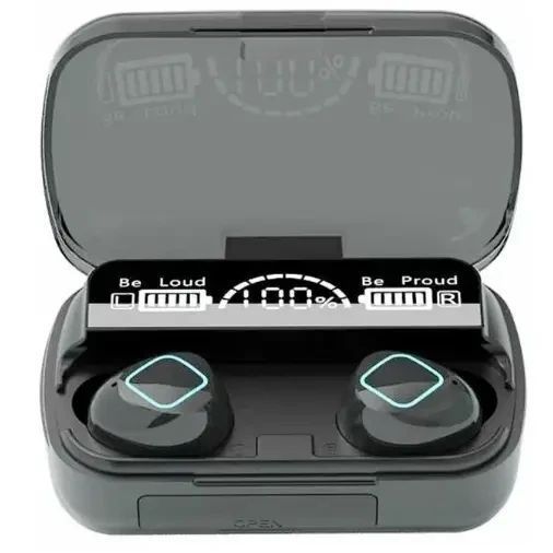 Бездротові навушники вкладки з мікрофоном TWS WIRELESS M10 для Андроїд і IOS Bluetooth навушники TSWM10 фото